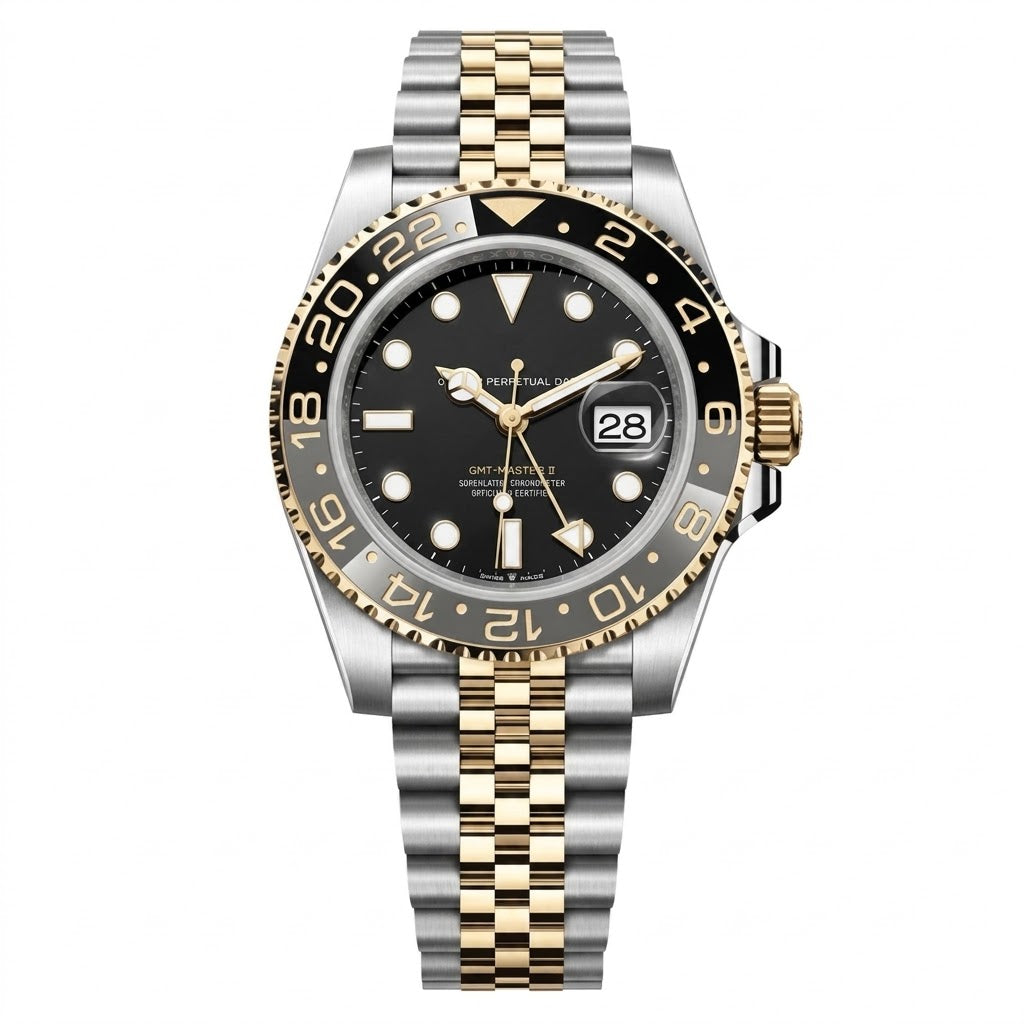 GMT-Master II Black Dial Jubilee Steel