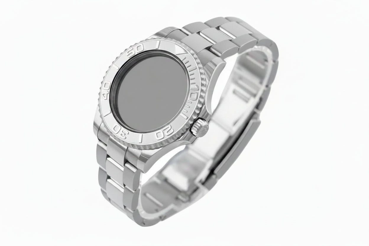 Yacht-Master Platinum Rhodium Dial Oyster Steel